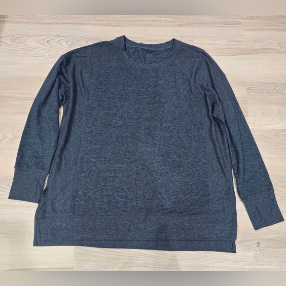 RBX Active Plus Everyday Lightweight Sweatshirt Blue Size 2X - Picture 2 of 7